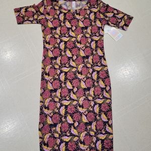 LuLaRoe Julia Dress Women's Size XS NWT